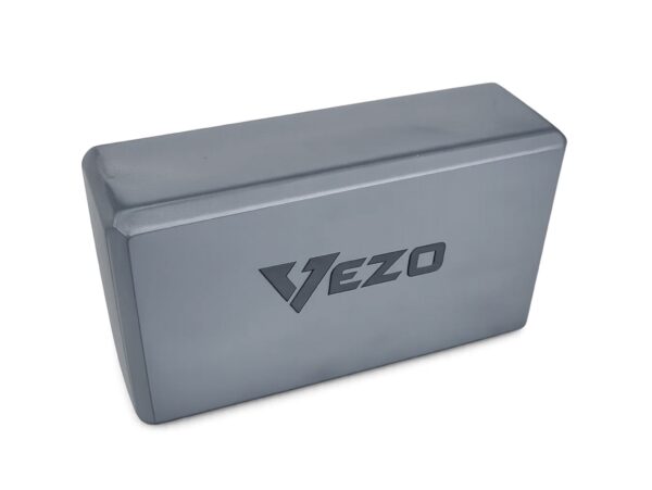 VEZO KOSTKA DO JOGI YOGI KLOCEK 23cm x 15cm x 7,5cm - szary