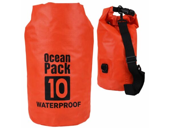 WOREK WODOSZCZELNY 10L - czerwony Ocean Pack