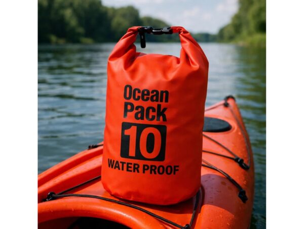 WOREK WODOSZCZELNY 10L - czerwony Ocean Pack