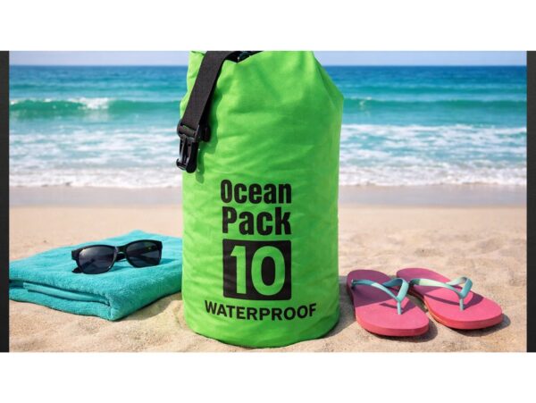 WOREK WODOSZCZELNY 10L - zielony Ocean Pack