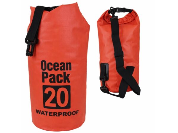 WOREK WODOSZCZELNY 20L - czerwony Ocean Pack