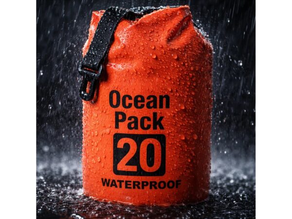 WOREK WODOSZCZELNY 20L - czerwony Ocean Pack