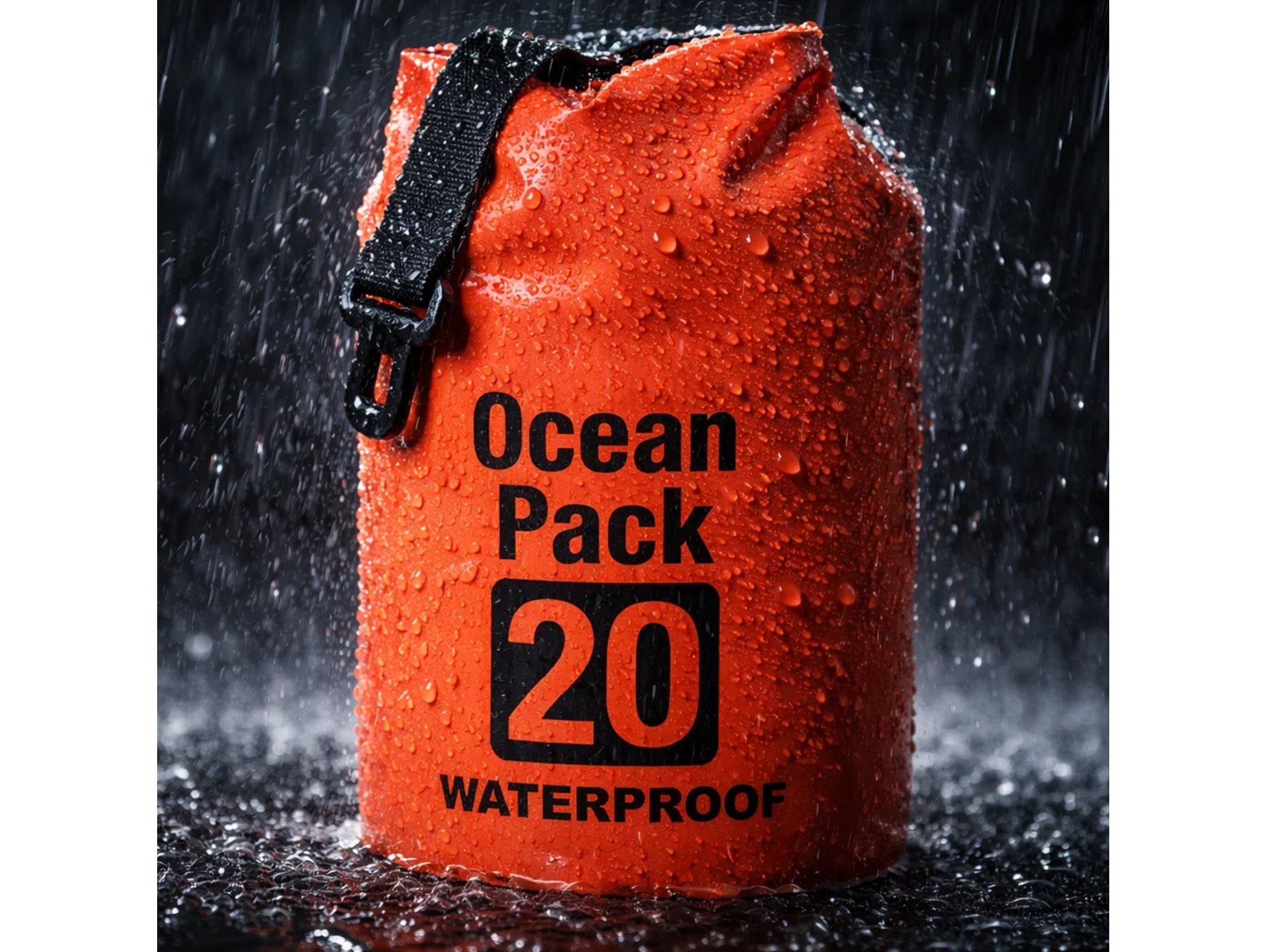 WOREK WODOSZCZELNY 20L - czerwony Ocean Pack