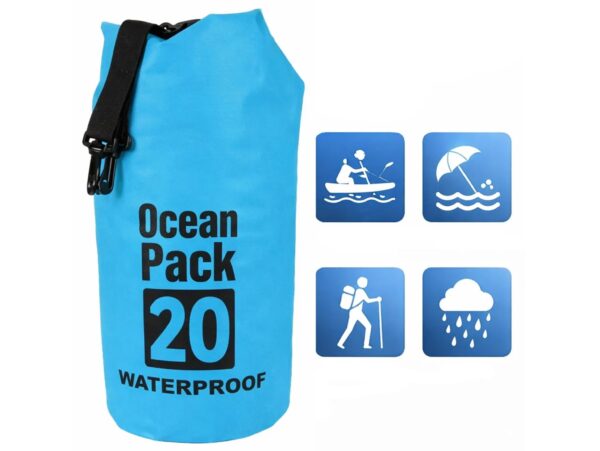 WOREK WODOSZCZELNY 20L - jasny niebieski Ocean Pack