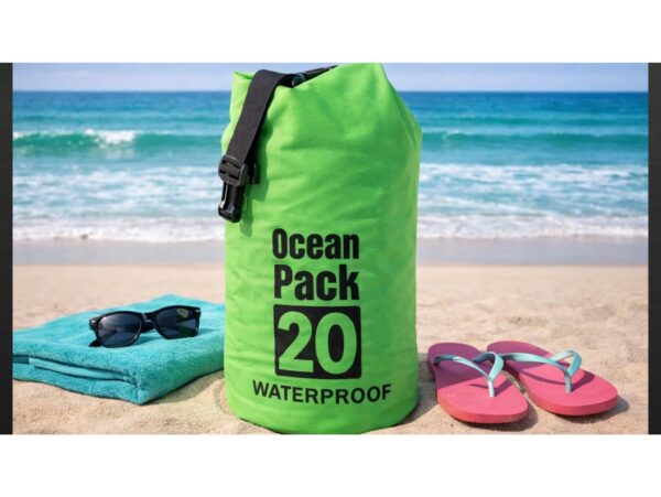 WOREK WODOSZCZELNY 20L - zielony Ocean Pack