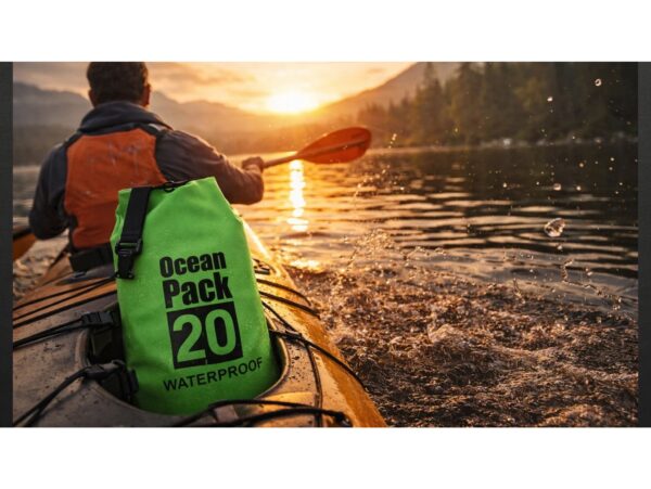 WOREK WODOSZCZELNY 20L - zielony Ocean Pack