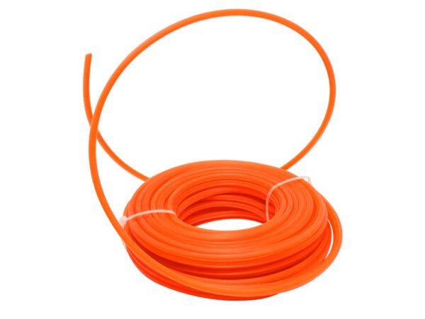ŻYŁKA TNĄCA DO KOSY 2,4MM 15M KWADRATOWA