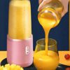BLENDER KUBEK PRZENOŚNY TURYSTYCZNY - różowy