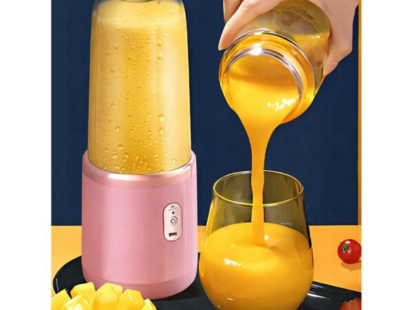 BLENDER KUBEK PRZENOŚNY TURYSTYCZNY - różowy