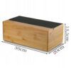 CHLEBAK DREWNIANY 36x20x13,5CM