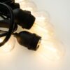 GIRLANDA OGRODOWA ŁAŃCUCH ŚWIETLNY 10 LED E27 10M