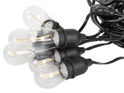 GIRLANDA OGRODOWA ŁAŃCUCH ŚWIETLNY 10 LED E27 5M