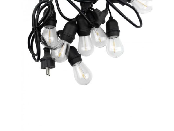 GIRLANDA OGRODOWA ŁAŃCUCH ŚWIETLNY 10 LED E27 5M