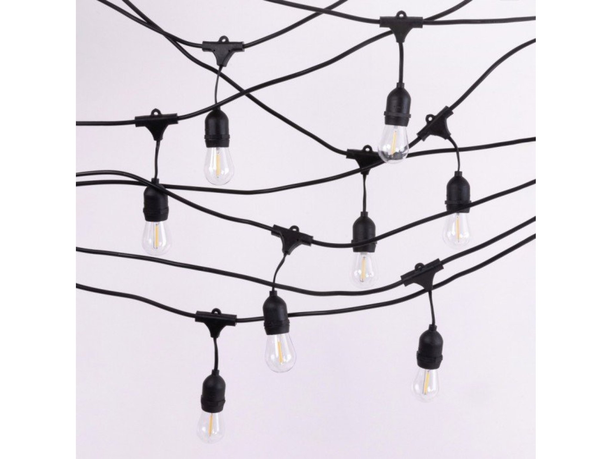 GIRLANDA OGRODOWA ŁAŃCUCH ŚWIETLNY 15 LED E27 5M