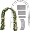 IKONKA PERGOLA OGRODOWA ŁUK METALOWA 240x140cm