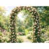 IKONKA PERGOLA OGRODOWA ŁUK METALOWA 240x140cm