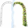 IKONKA PERGOLA OGRODOWA ŁUK METALOWA 240x140cm