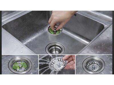 KOREK DO ZLEWU SITKO - 7,5cm srebrny