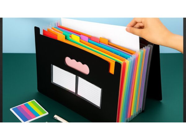KOSZULKA A4 NA DOKUMENTY 100SZT + TECZKA ORGANIZER NA DOKUMENTY A4