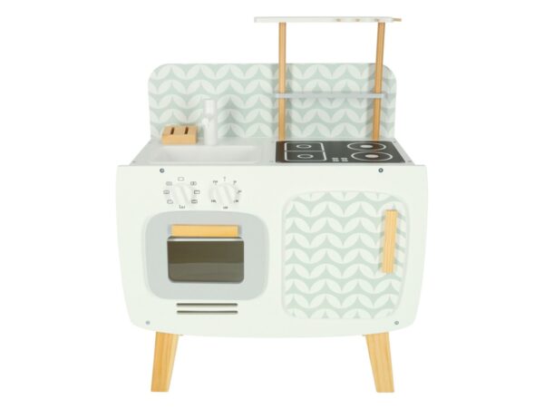 KUCHNIA DREWNIANA DLA DZIECI MDF LULILO RETRO AKCESORIA 73CM