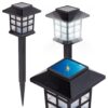 LAMPA SOLARNA LED LATARNIA - 38cm zimny biały