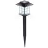 LAMPA SOLARNA LED LATARNIA - 38cm zimny biały