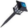 LAMPA SOLARNA LED LATARNIA - 38cm zimny biały