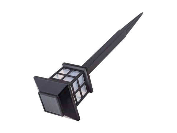 LAMPA SOLARNA LED LATARNIA - 38cm zimny biały