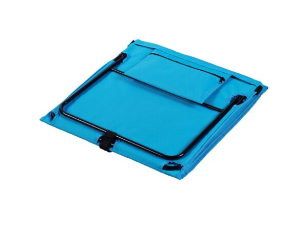 LEŻAK SKŁADANY MATA PLAŻOWA Z OPARCIEM 2w1 145x47x40cm