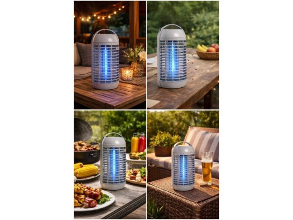 MO-EL LAMPA OWADOBÓJCZA RAŻĄCA 1x6W 50m2/CRI 300N 8010114300028