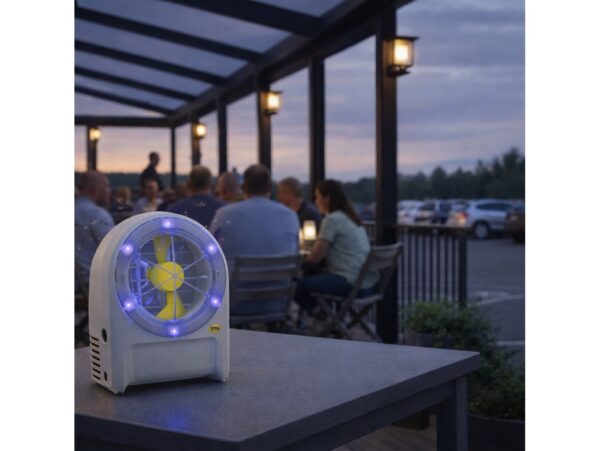 MO-EL LAMPA OWADOBÓJCZA WIATRAKOWA 6 x 1W 150 m2 DWIE PRĘDKOŚCI/368L x2 8010114368066