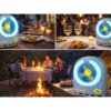 MO-EL LAMPA OWADOBÓJCZA WIATRAKOWA DWIE PRĘDKOŚCI+UV-C 1 x9W 180m2/363G 8010114363009