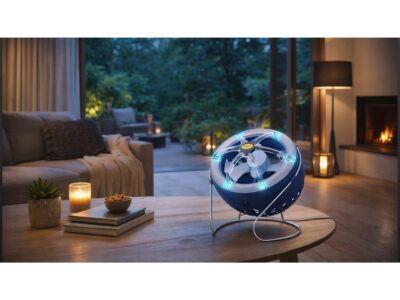 MO-EL LAMPA OWADOBÓJCZA WIATRAKOWA MOON LED 6 LEDÓW 9W 300m2/3688L 8010114368820