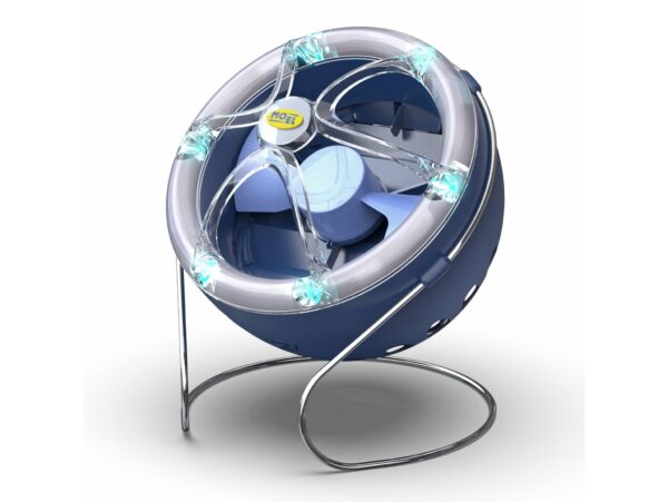 MO-EL LAMPA OWADOBÓJCZA WIATRAKOWA MOON LED 6 LEDÓW 9W 300m2/3688L 8010114368820