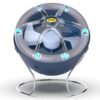 MO-EL LAMPA OWADOBÓJCZA WIATRAKOWA MOON LED 6 LEDÓW 9W 300m2/3688L 8010114368820