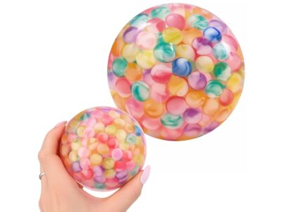 PIŁKA LED Z KULECZKAMI 9,5CM