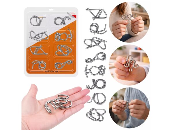 PUZZLE METALOWE ŁAMIGŁÓWKI