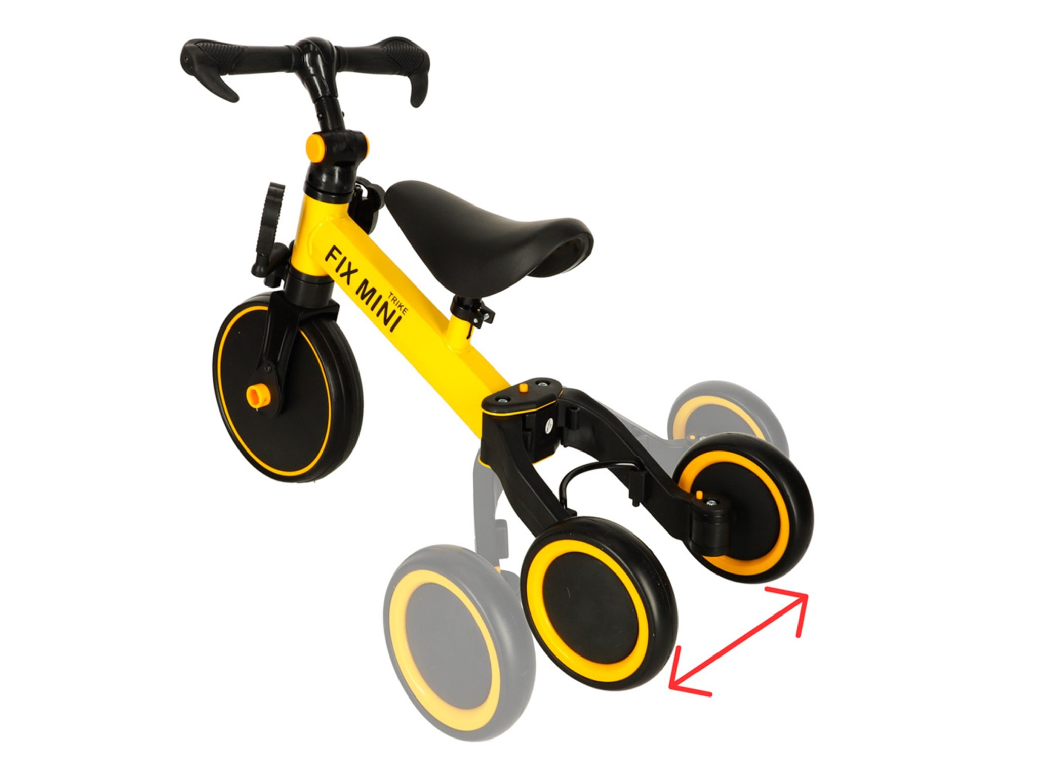 TRIKE FIX ROWEREK BIEGOWY WIELOFUNKCYJNY 3W1