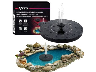 VEZO POMPA POMPKA SOLARNA DO OCZKA WODNEGO - 13cm