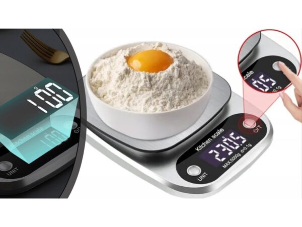 VEZO WAGA KUCHENNA ELEKTRONICZNA 5KG