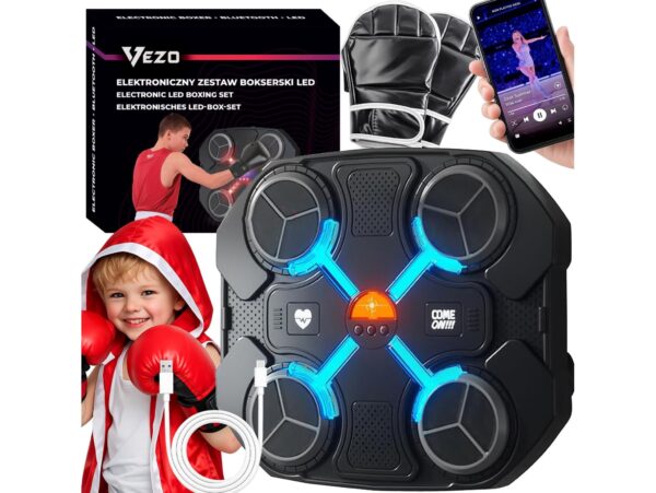 VEZO ZESTAW BOKSERSKI ELEKTRONICZNY BOKSER