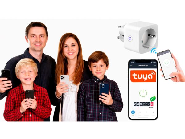 WTYCZKA SMART GNIAZDKO INTELIGENTNE WIFI TUYA