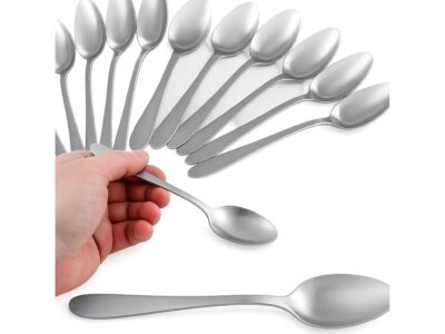ŁYŻECZKA ŁYŻECZKI KOMPLET 14CM ZESTAW 12SZT - gładki