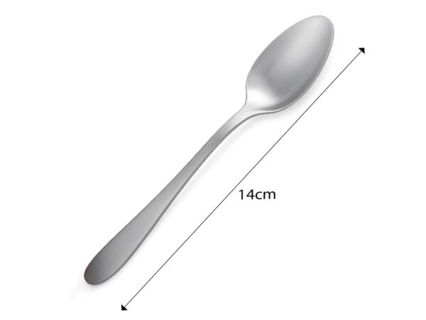 ŁYŻECZKA ŁYŻECZKI KOMPLET 14CM ZESTAW 12SZT - gładki