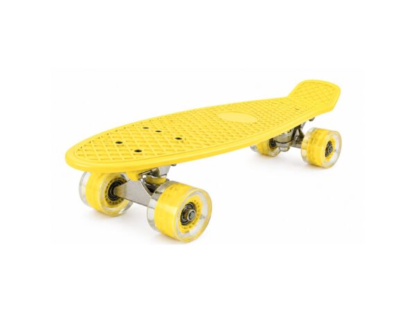 DESKOROLKA FISZKA LED 56CM - żółty/do złożenia