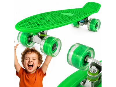 DESKOROLKA FISZKA LED 56CM - zielony/do złożenia
