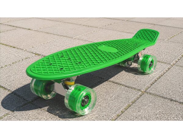 DESKOROLKA FISZKA LED 56CM - zielony/do złożenia