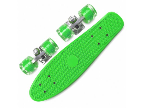 DESKOROLKA FISZKA LED 56CM - zielony/do złożenia