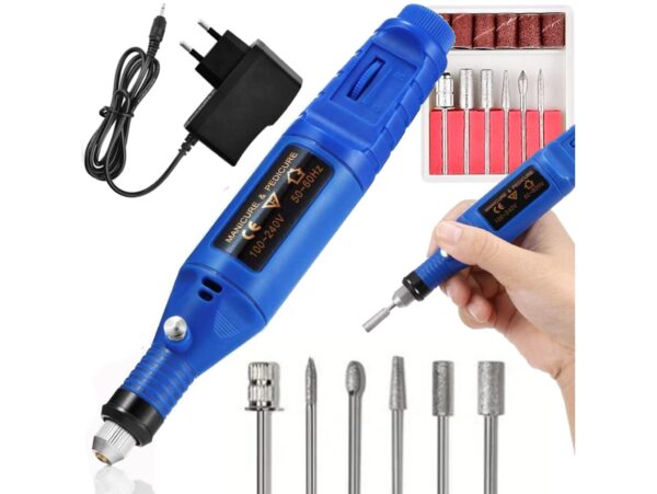 FREZARKA DO PAZNOKCI + FREZY 230V