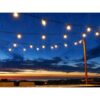 GIRLANDA OGRODOWA ŻARÓWKA LAMPA SOLARNA 10 LED